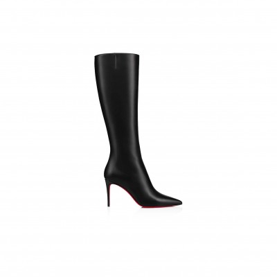 CHRISTIAN LOUBOUTIN KATE BOTTA 85 MM BOOTS-CALF LEATHER-BLACK-WOMEN 3211152BK01